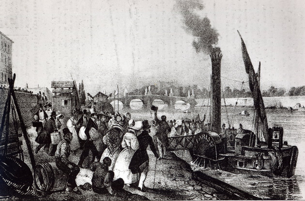 Viagem para Saint-Cloud, 1835 de Flora Tristan