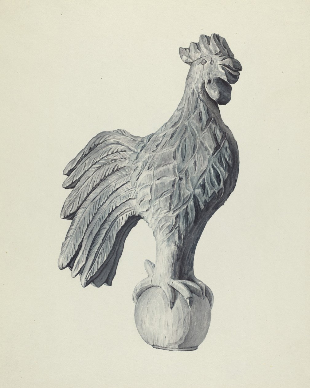 Cata-vento de galo de Flora Merchant
