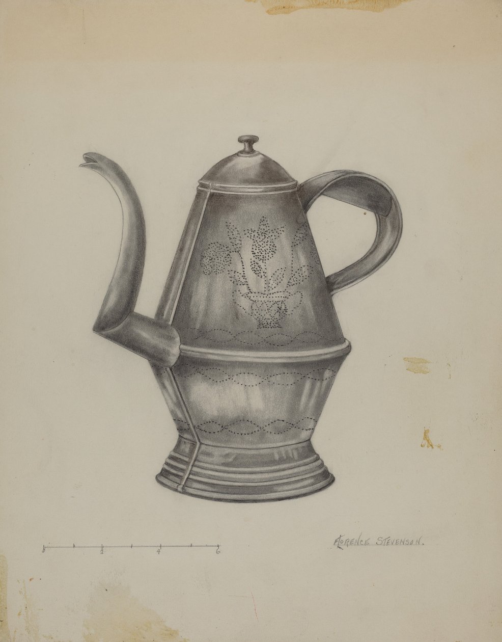 Pa. Cafeteira Alemã de Florence Stevenson