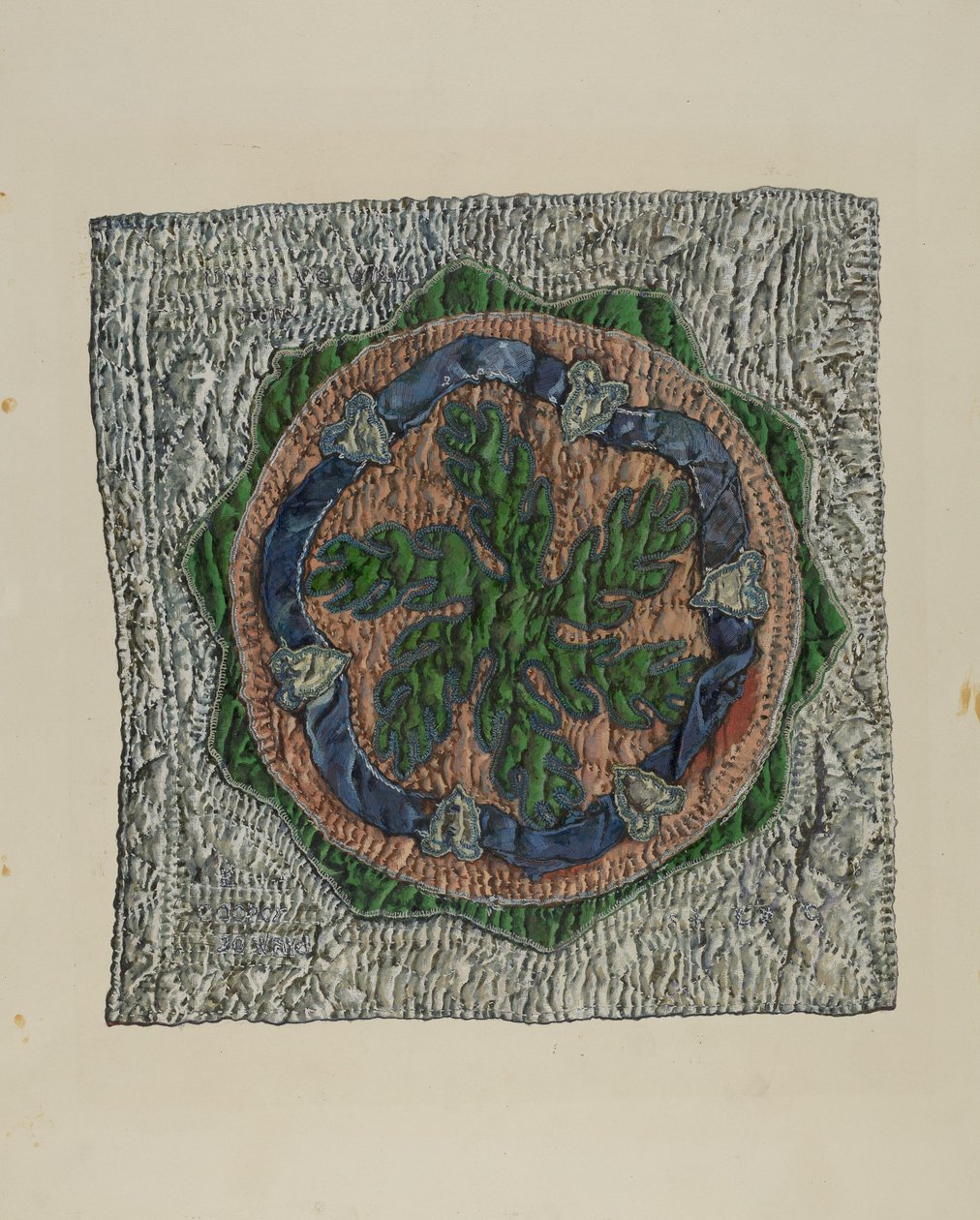 Bloco de Quilt - Design "E. Cooper" de Florence Truelson