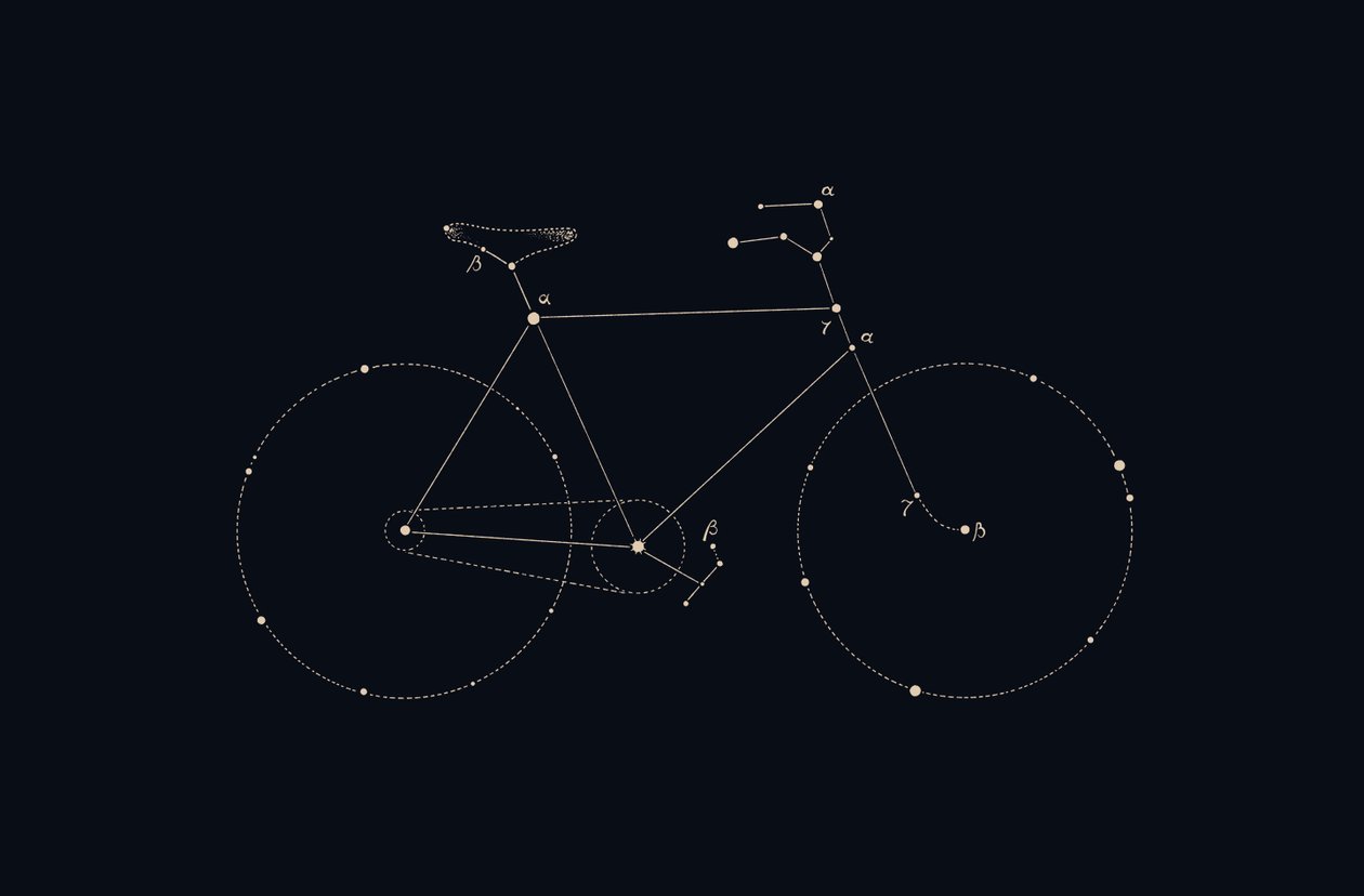 Constelação de Bicicletas de Florent Bodart