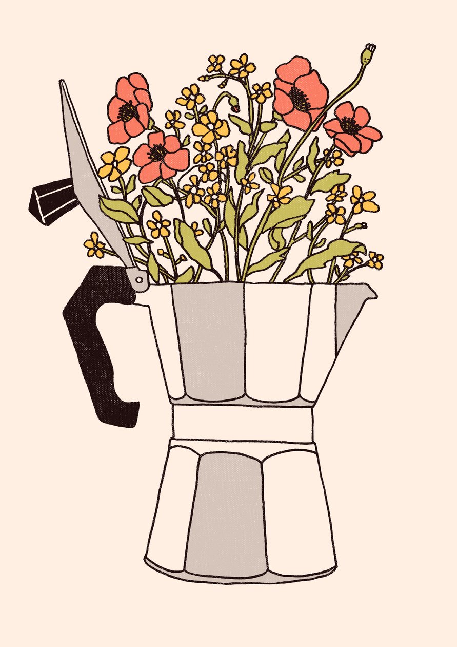 Moka Flowers, 2019 (digital) de Florent Bodart
