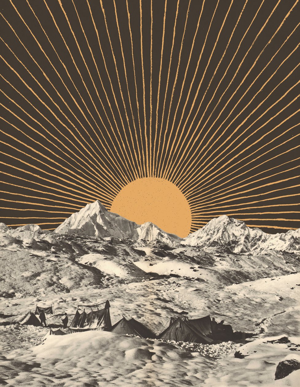 Paisagem da montanha 6 de Florent Bodart