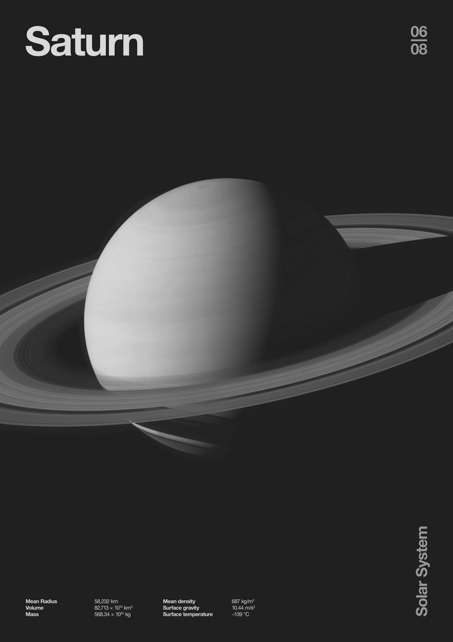 Saturno : Datas dos Planetas Mínimos, 2023 (digital) de Florent Bodart