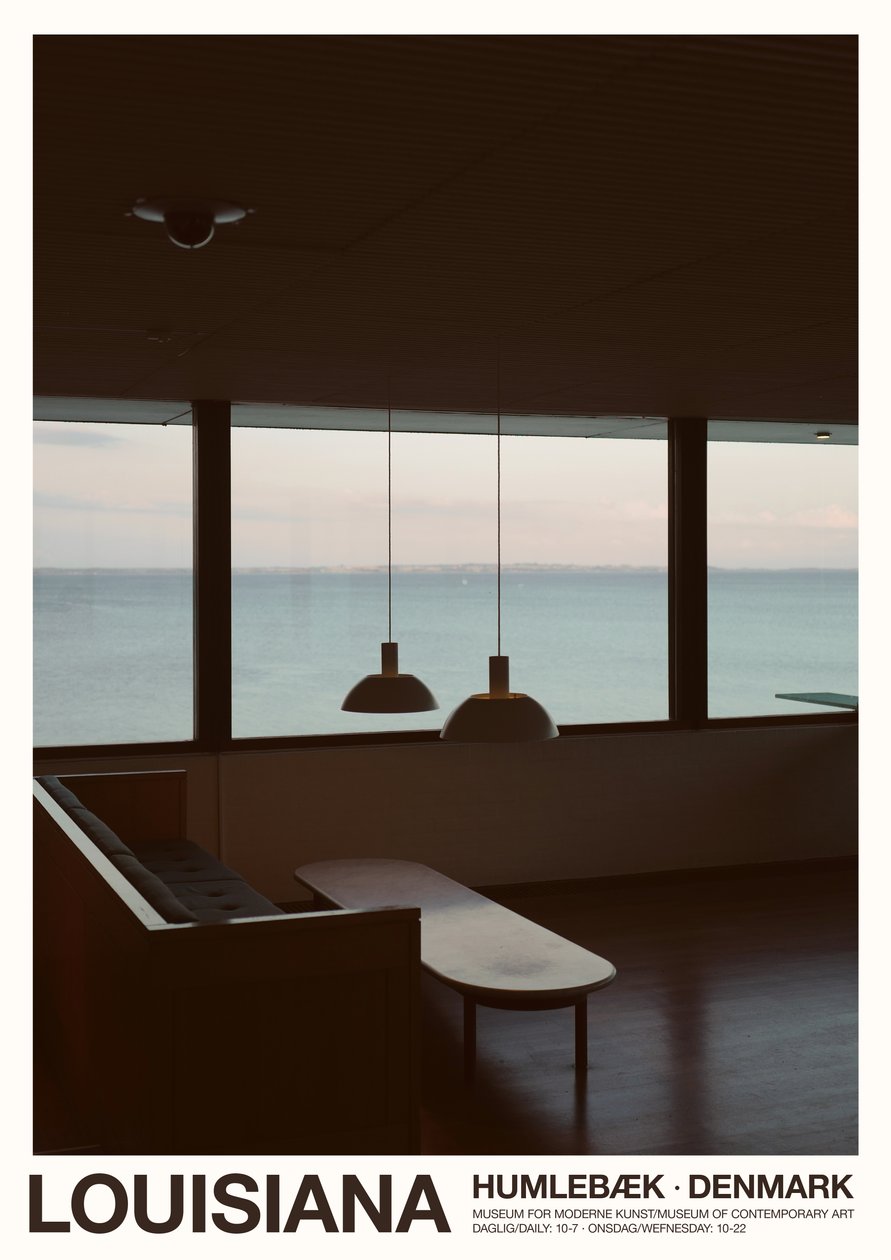 Vista para o mar - Museu do Louisiana, 2023 (foto) de Florent Bodart