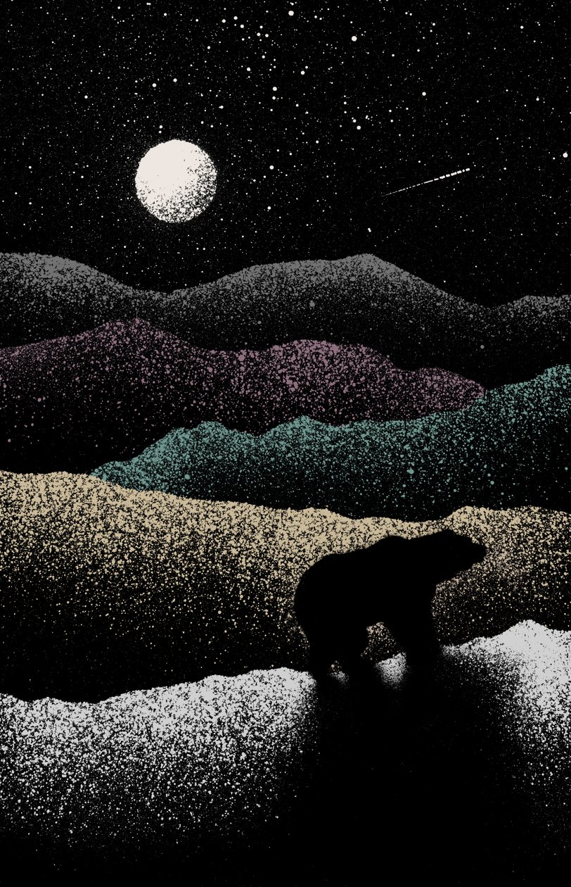 urso errante, 2019 (digital) de Florent Bodart