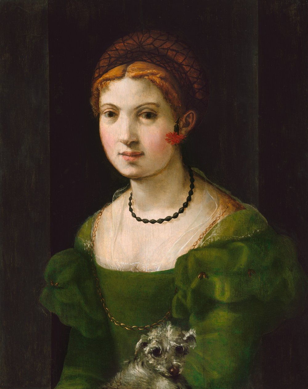 Retrato de uma jovem de Florentine 16th Century