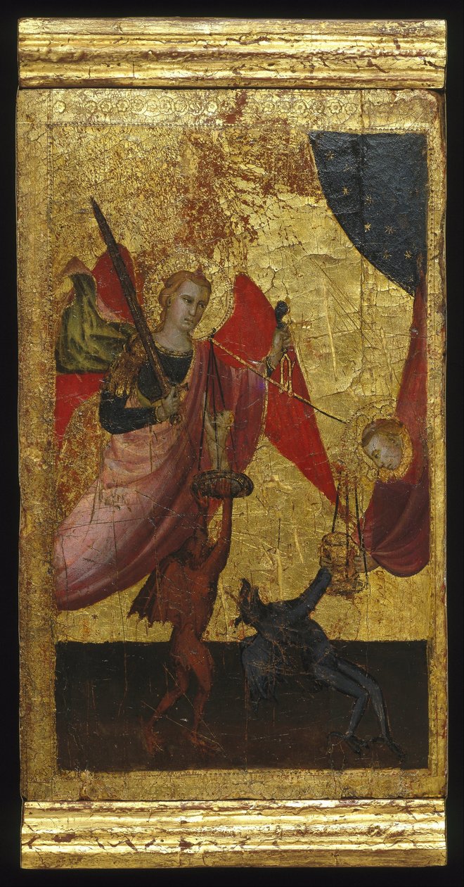 São Lourenço intercede pela alma do imperador Henrique II de Florentine Lorenzo di Niccolò