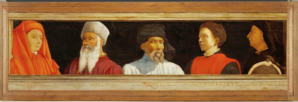Cinco mestres da pintura renascentista: Giotto, Uccello ... de Florentine School