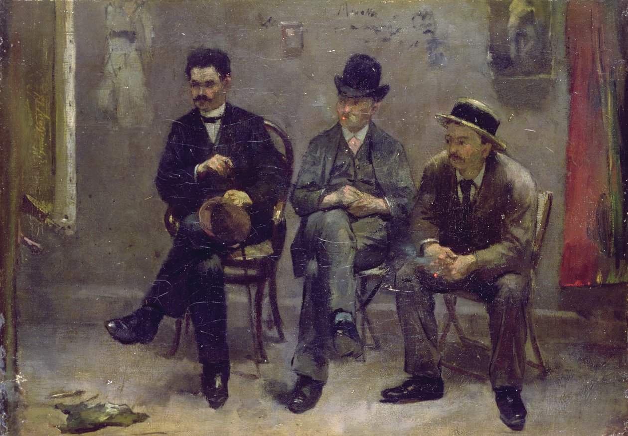 Inspecionando Arte, 1888 de Floris Arntzenius