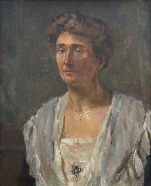 Retrato de Henriette van Heukelom-van den Brandeler de Floris Verster