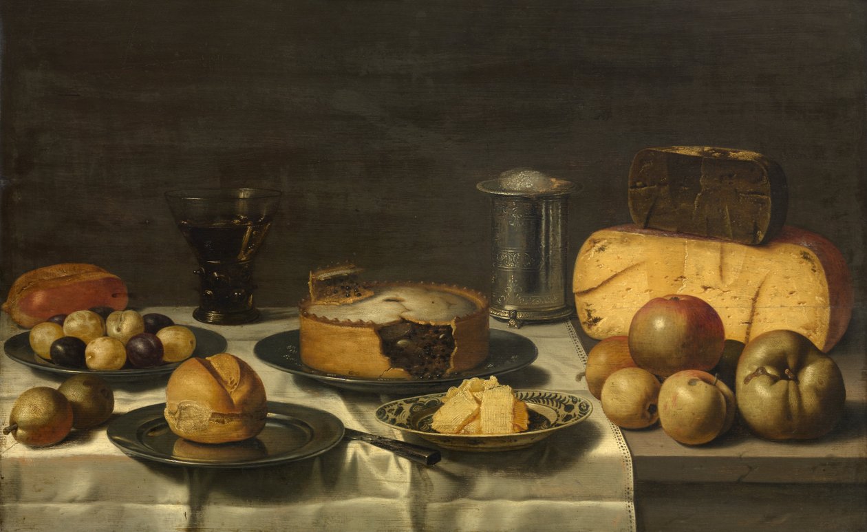 Um café da manhã holandês de Floris Gerritsz van Schooten