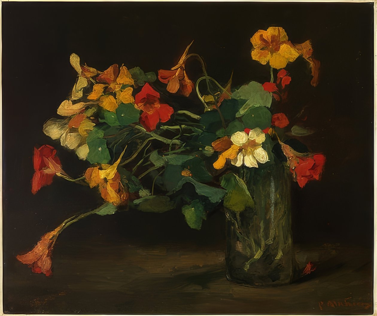 Ainda vida de flor com chagas de Floris Arntzenius