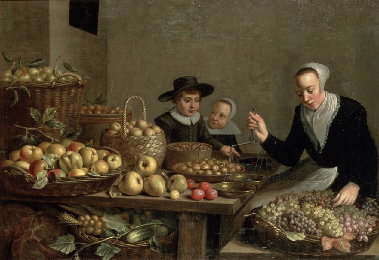 Barraca de frutas de Floris Gerritsz van Schooten