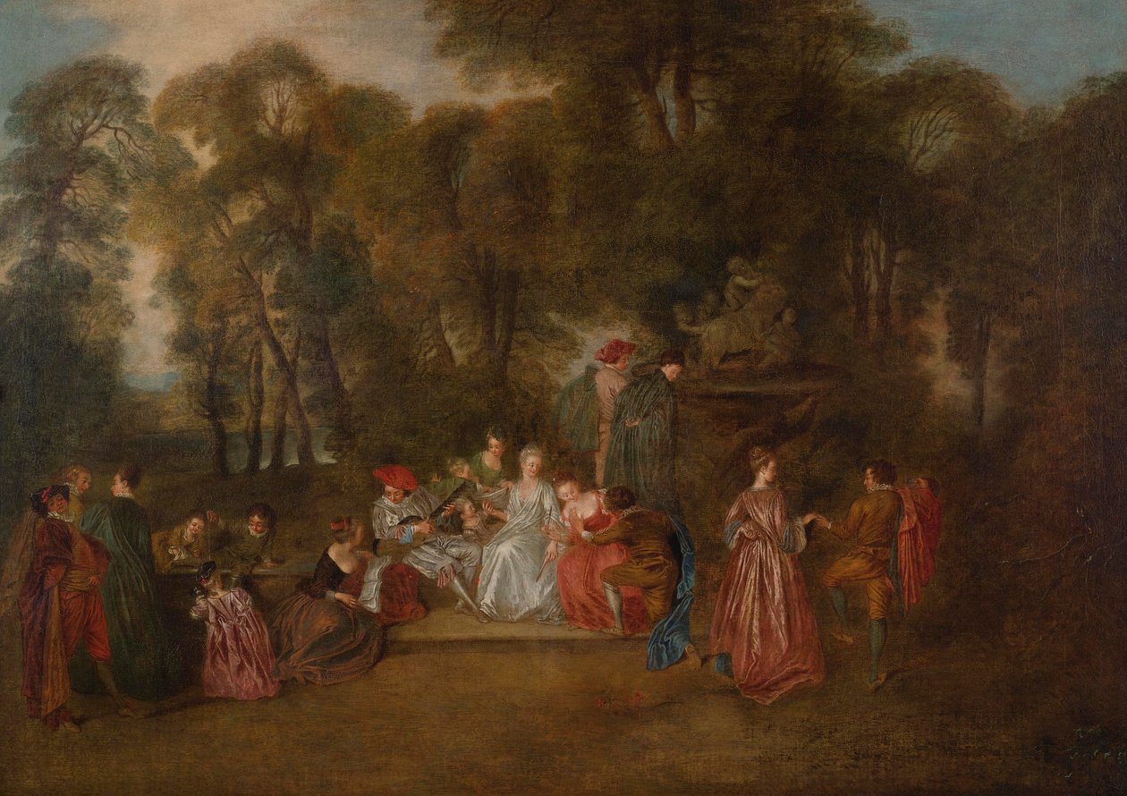 Festa de Follower of Antoine Watteau
