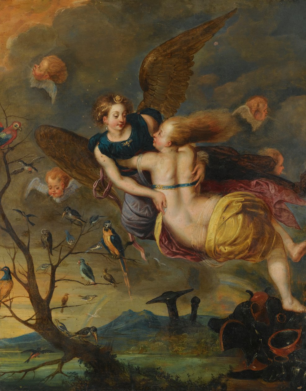Uma alegoria do ar de Follower of Jan Brueghel the Younger