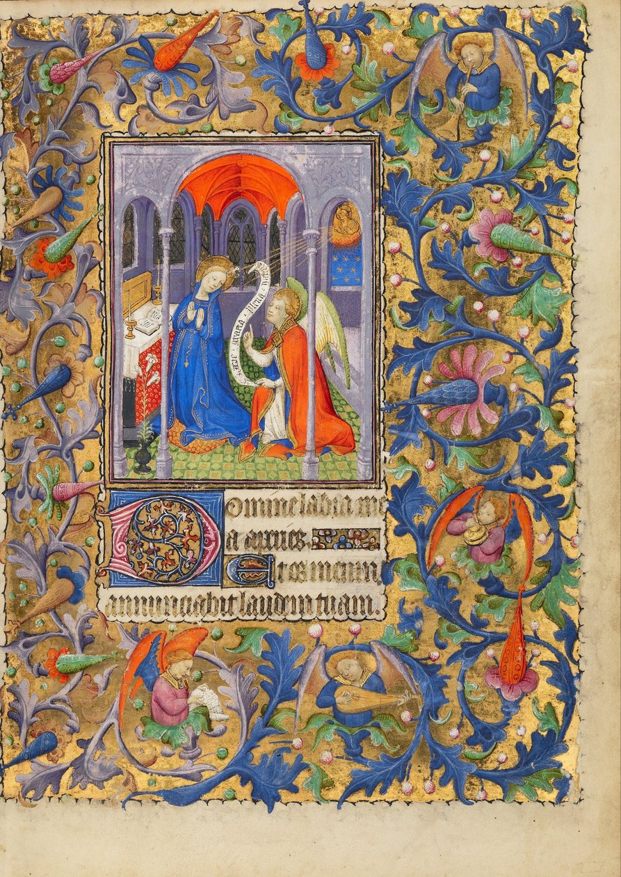 A Anunciação de Follower of the Boucicaut Master