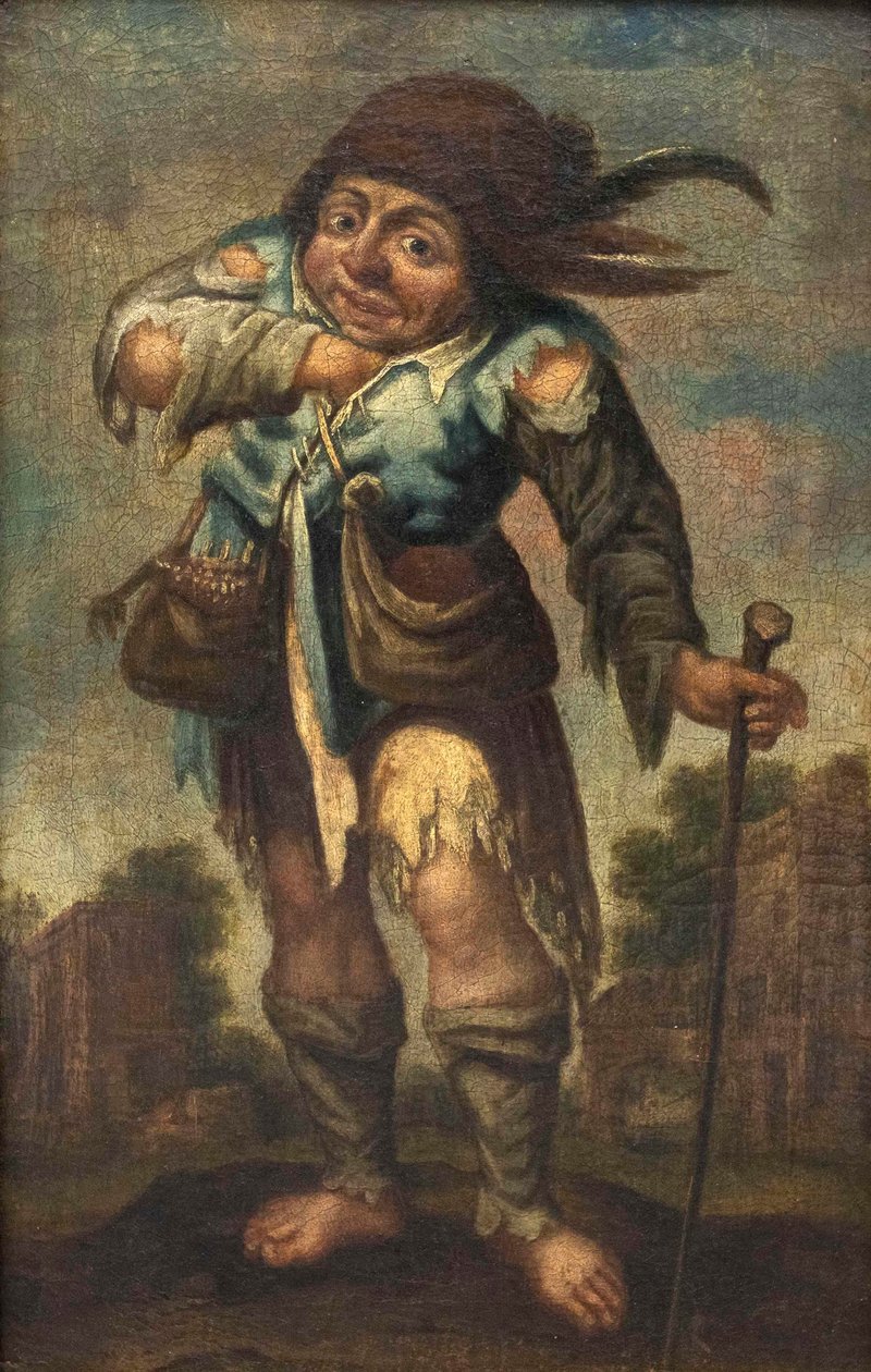 Bettelknabe F 17-18Jh de Follower of Jacques Callot