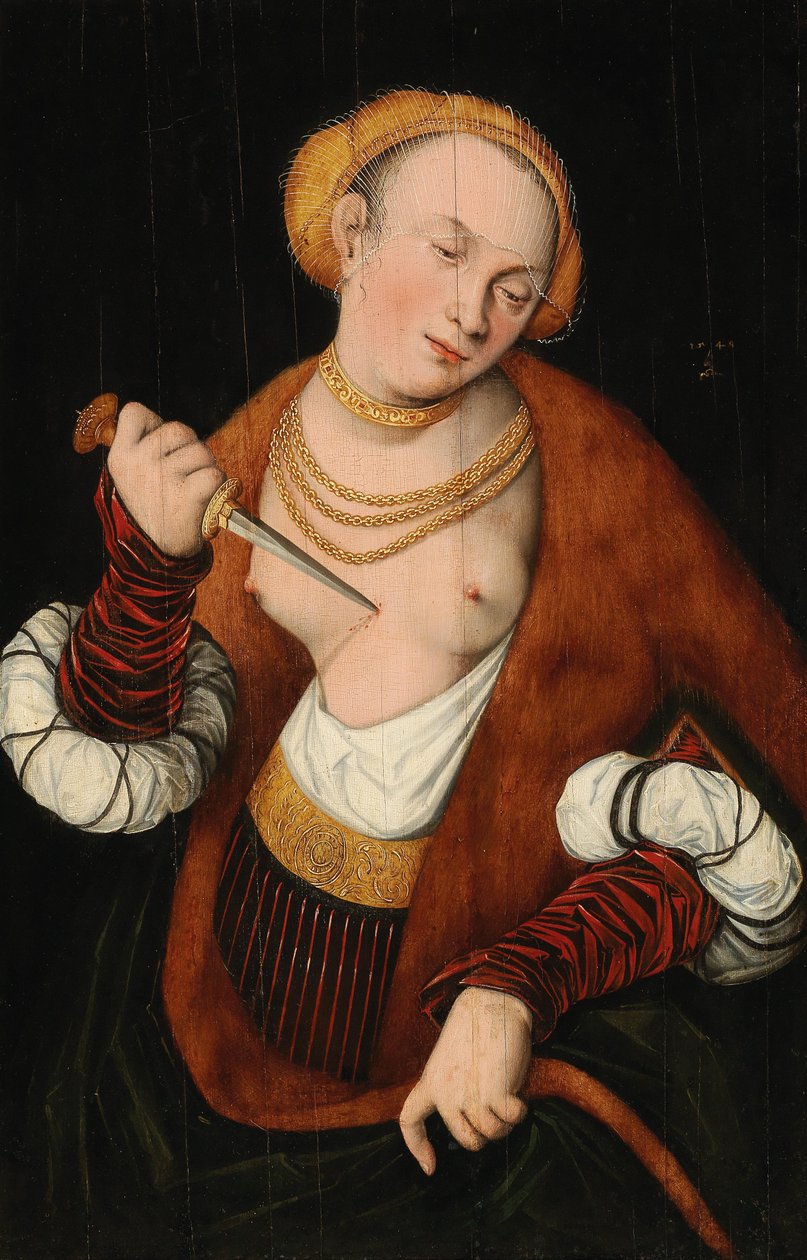 Lucrécia de Follower of Lucas Cranach the Elder