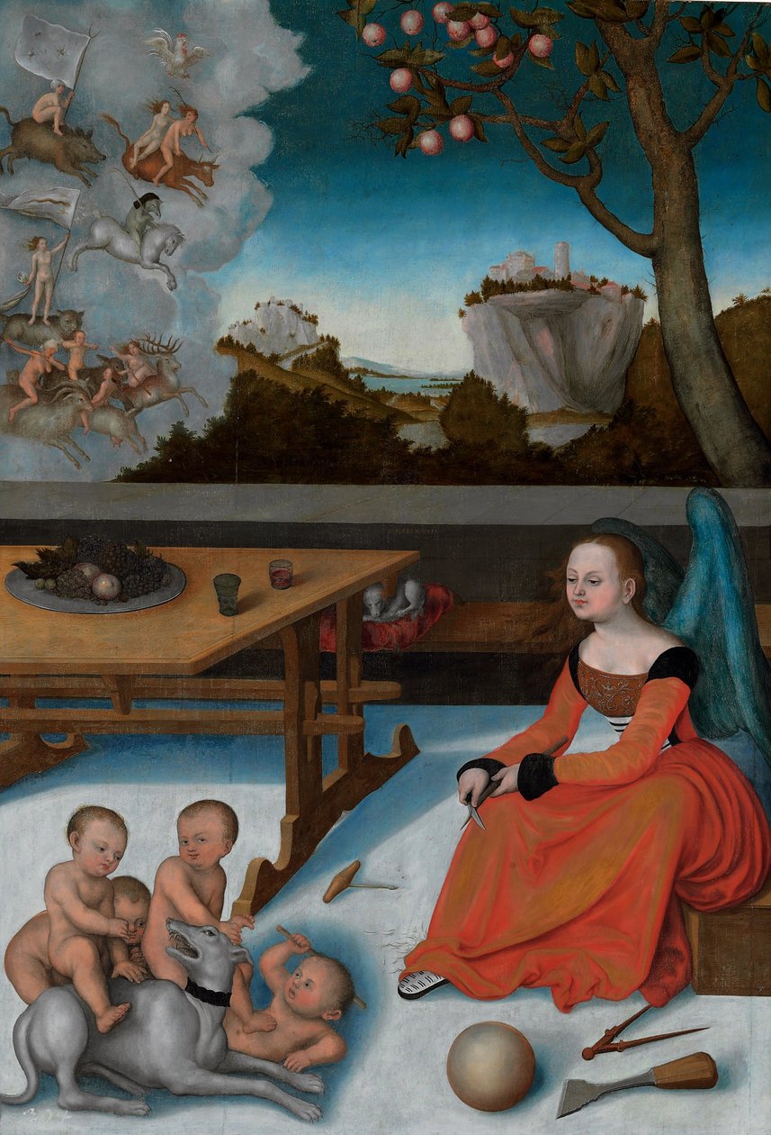 Melancolia de Follower of Lucas Cranach the Elder