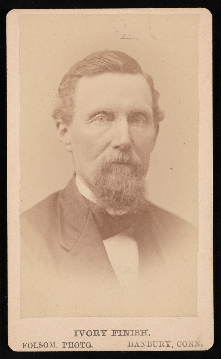 Retrato de B.B. Kellogg, antes de 1876. de Folsom Photo