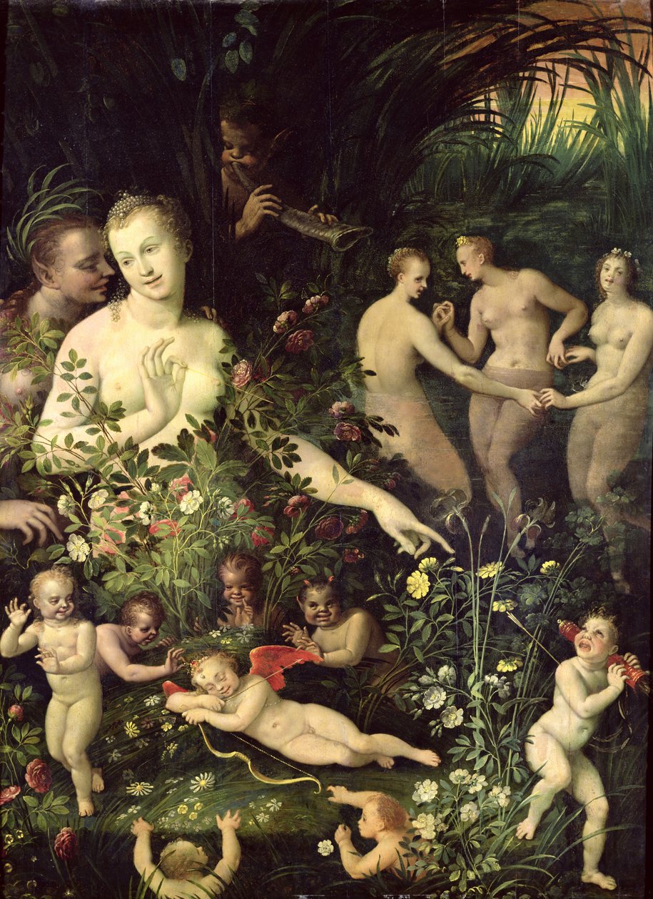 Alegoria da Água ou Alegoria do Amor de Fontainebleau School