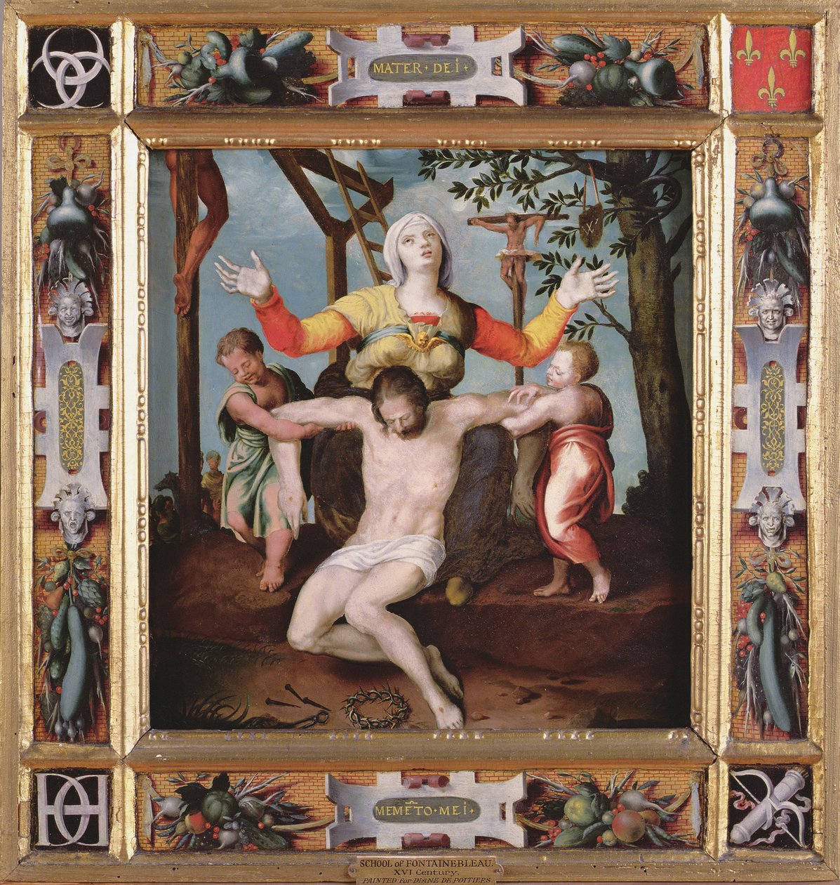 Pieta, Quarto Pequeno Ante de Fontainebleau School