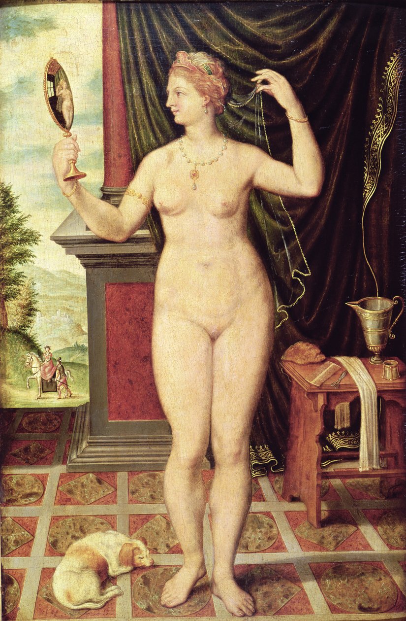 Vênus com Espelho de Fontainebleau School