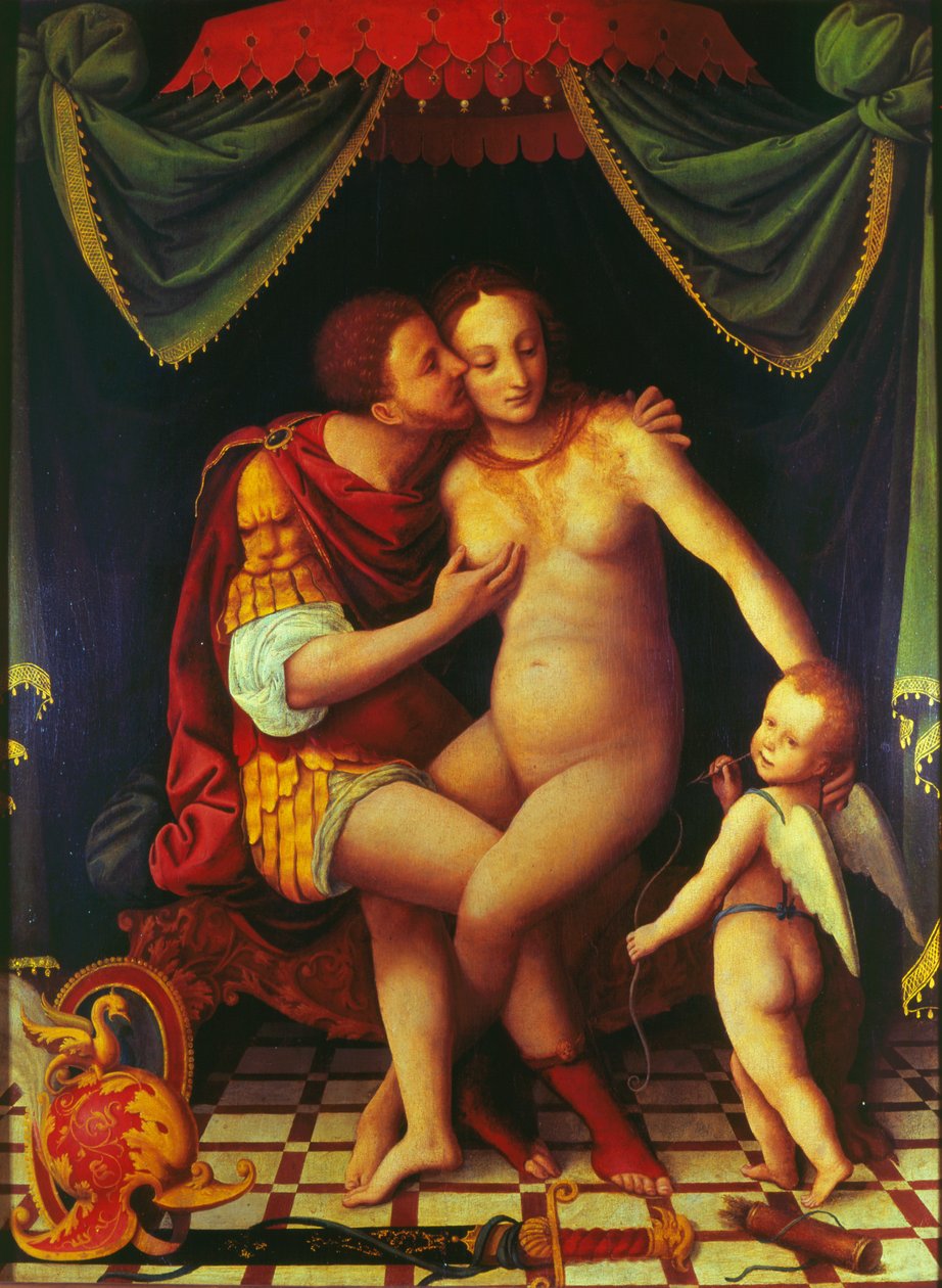 Marte e Vênus de Fontainebleau School