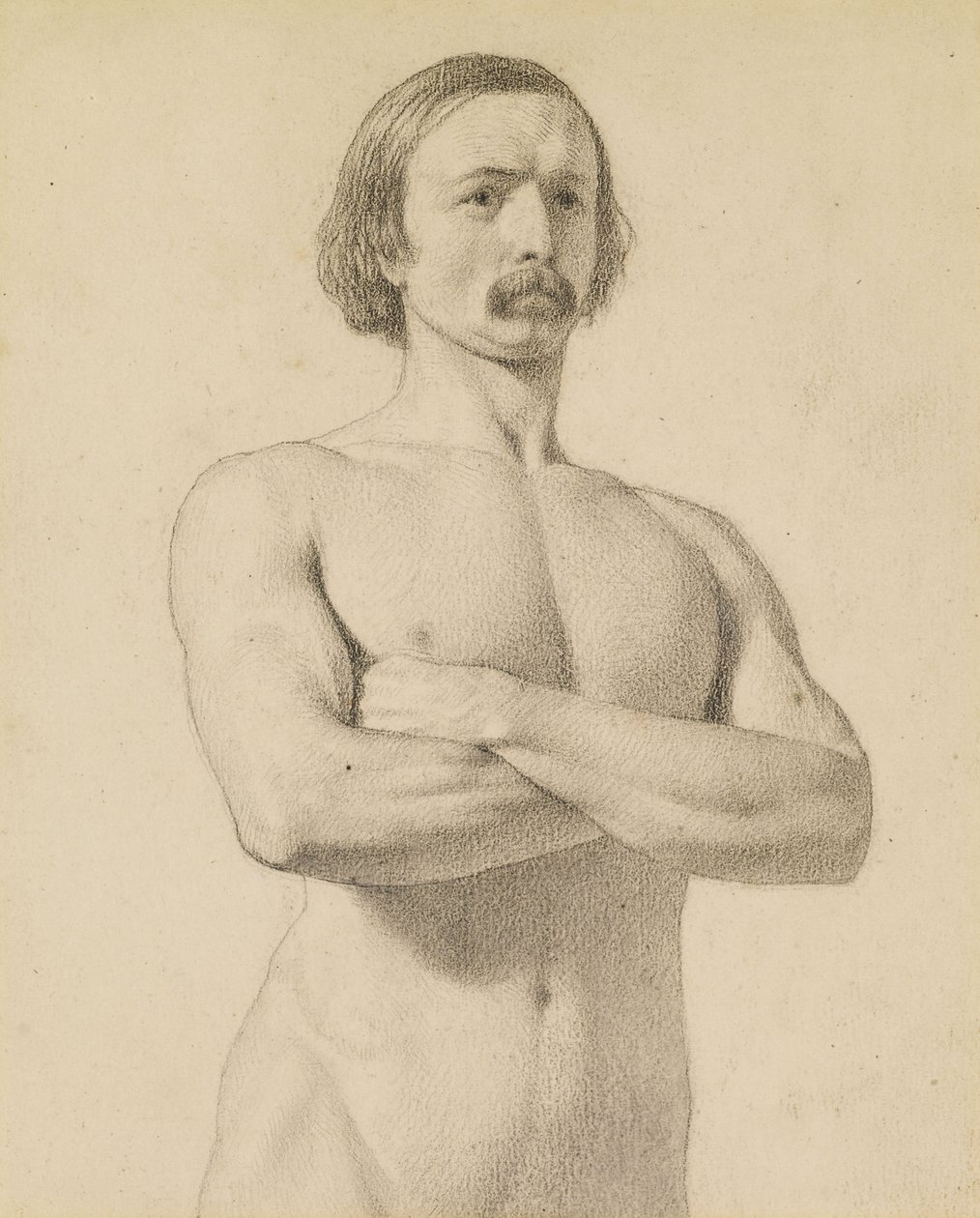 Nu masculino de Ford Madox Brown