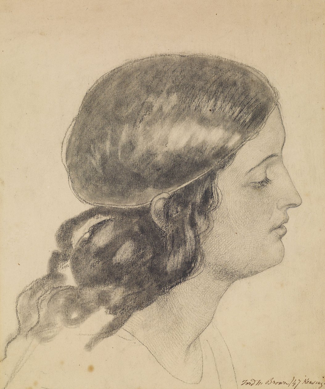 Oure Ladye de Saturday Night de Ford Madox Brown