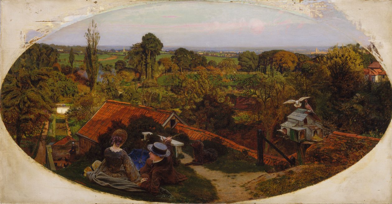 Uma Tarde Inglesa de Outono de Ford Madox Brown