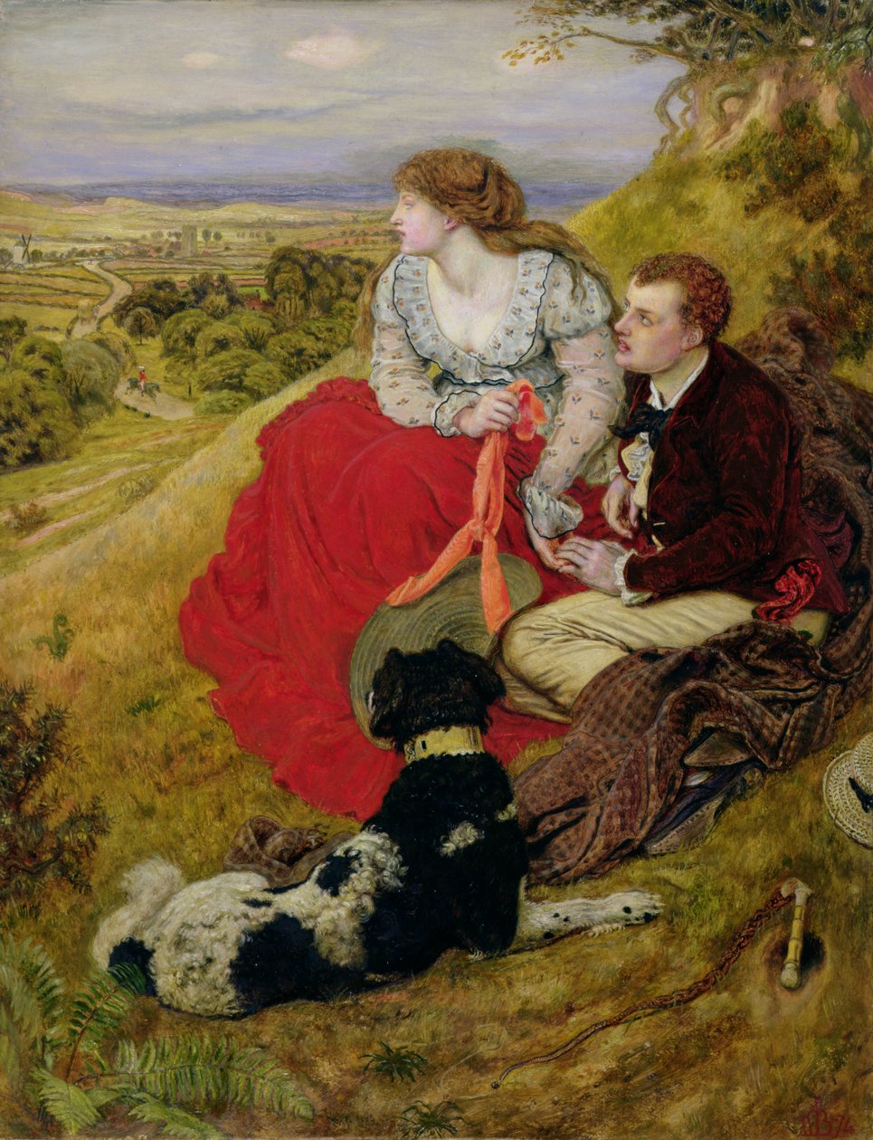 O sonho de Byron de Ford Madox Brown