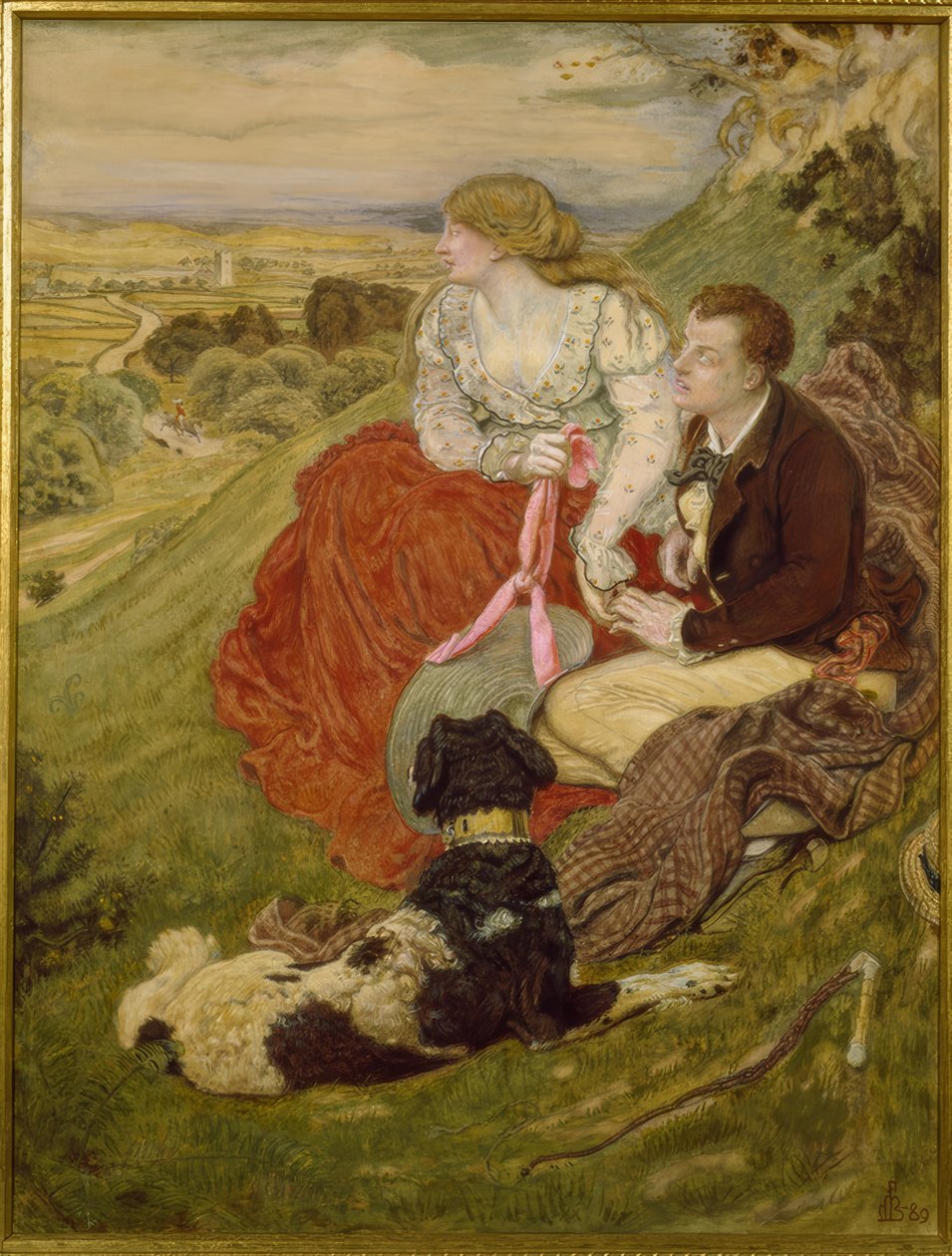 Sonho de Byron de Ford Madox Brown