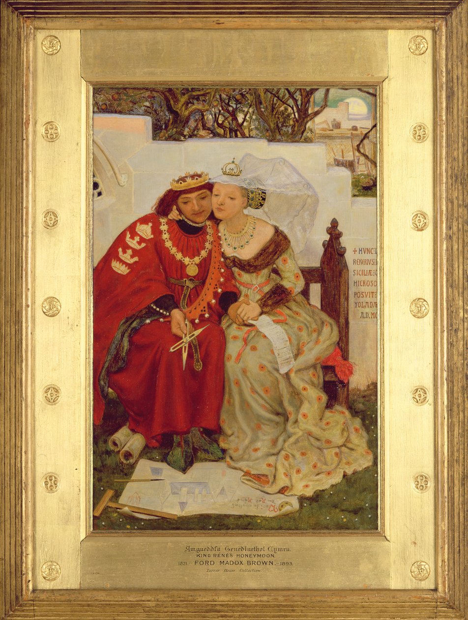 A lua de mel do Rei René de Ford Madox Brown