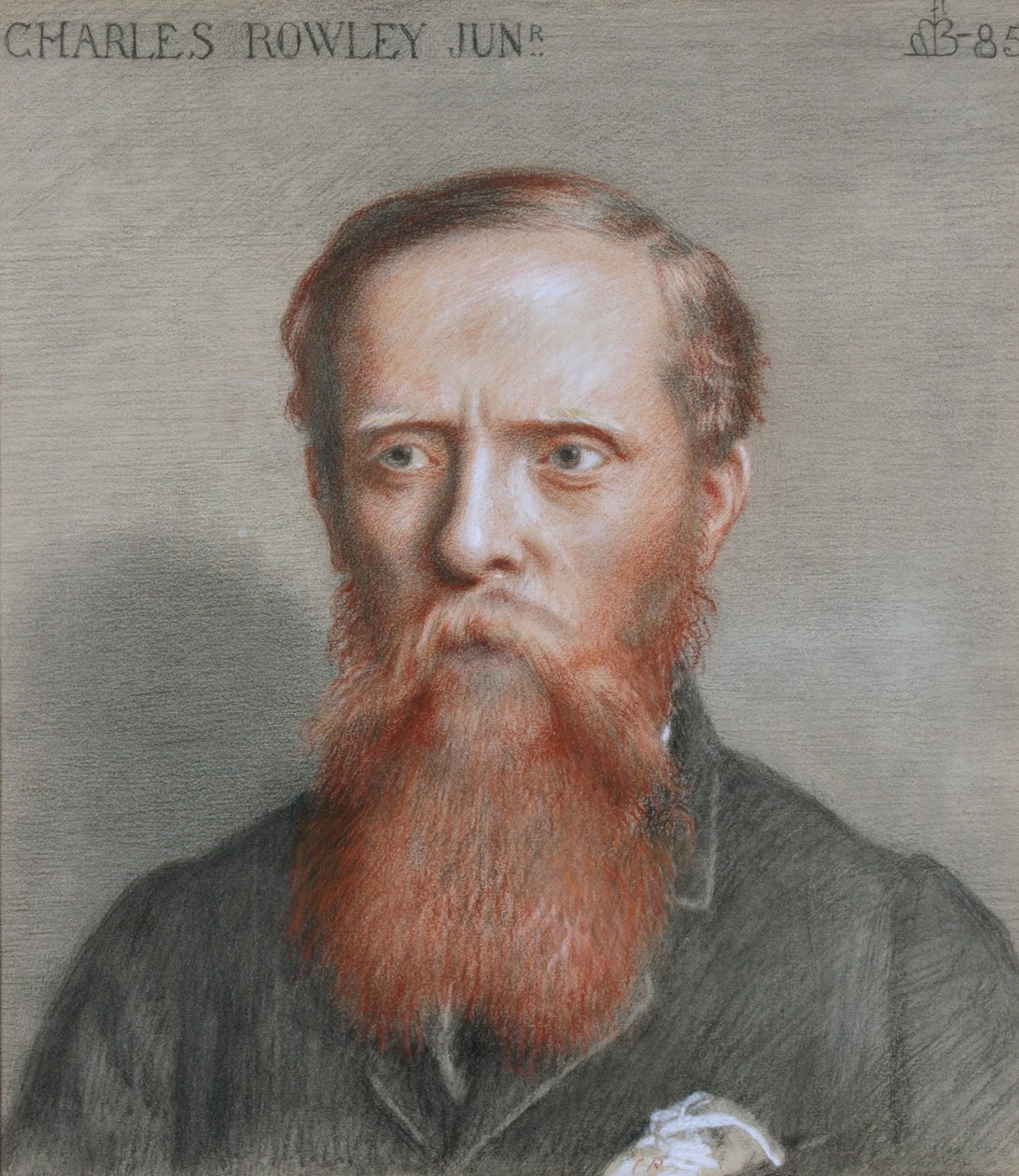 Retrato de Charles Rowley (1839-1933) de Ford Madox Brown