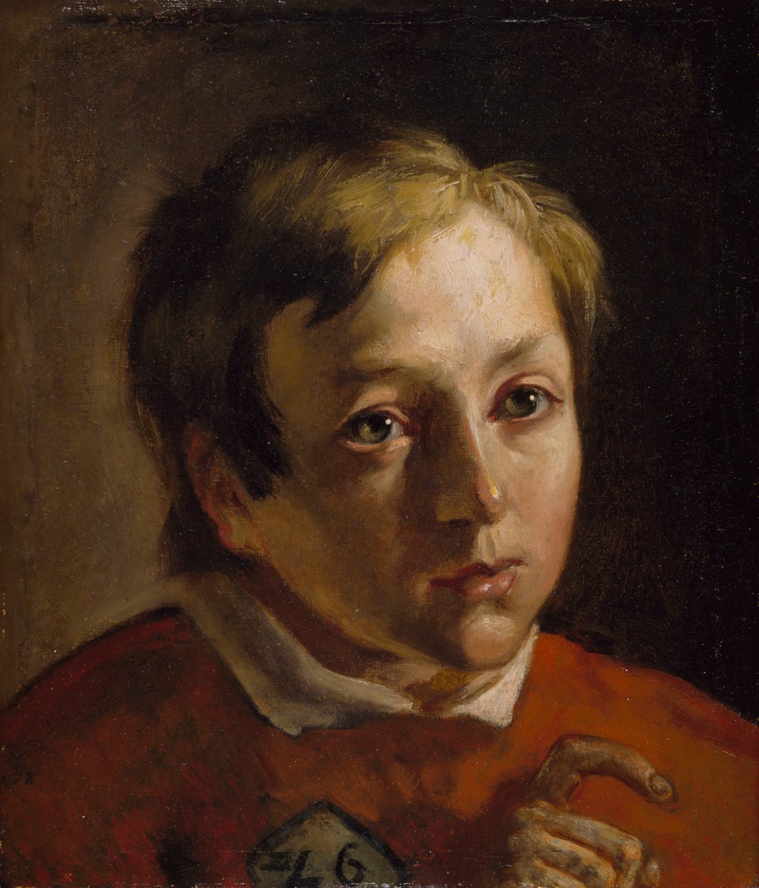 Retrato de um menino, 1835-45 de Ford Madox Brown