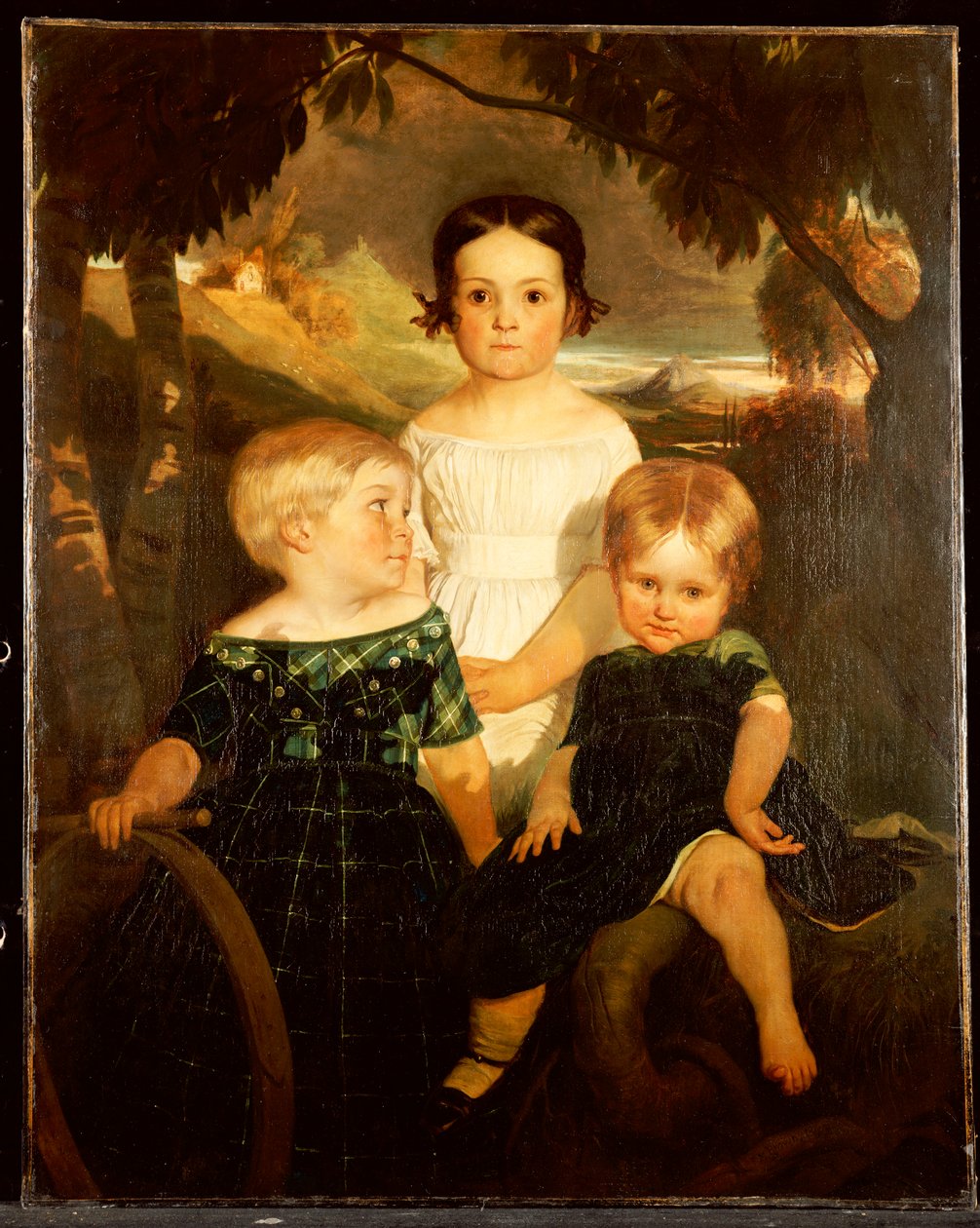 As crianças de Bromley, 1843 de Ford Madox Brown