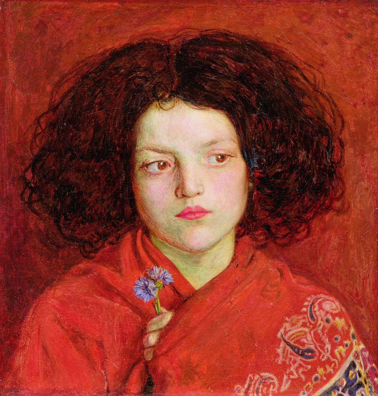 A menina irlandesa de Ford Madox Brown