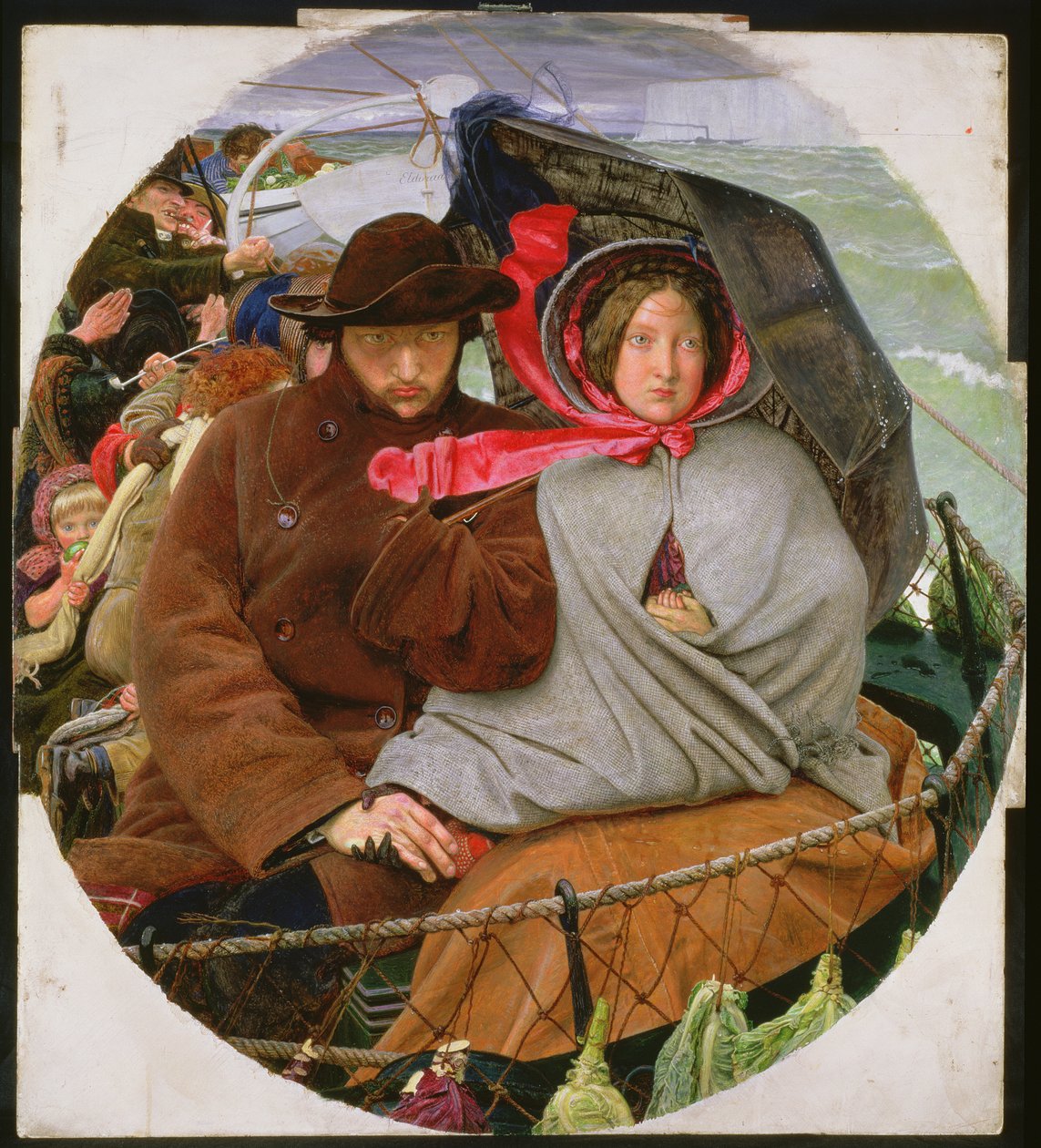 O Último da Inglaterra, 1852-55 de Ford Madox Brown