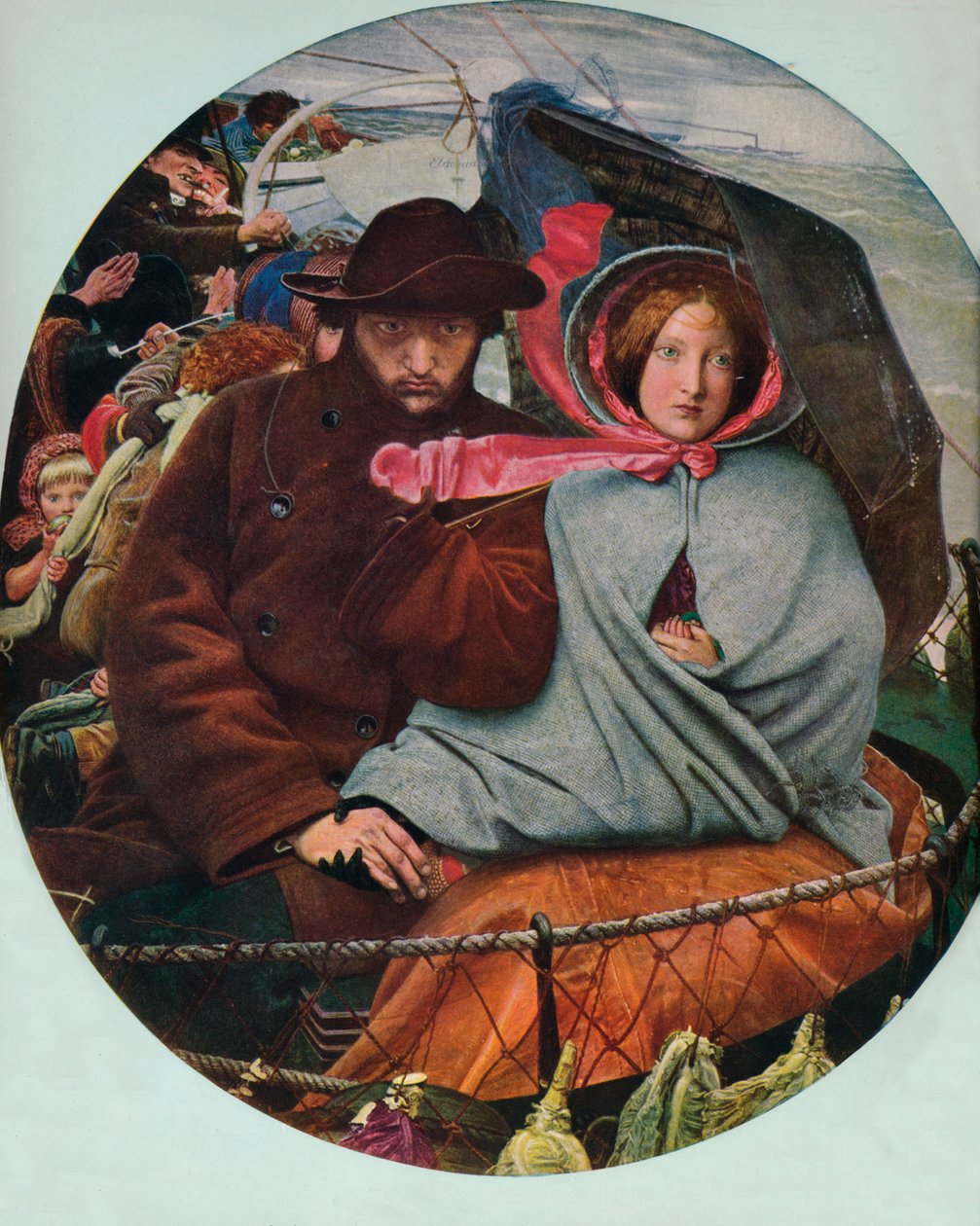 O Último da Inglaterra, 1855, 1912 de Ford Madox Brown