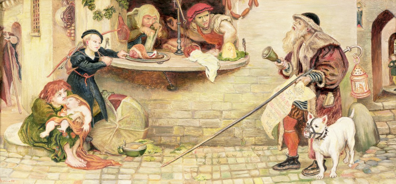 A proclamação relativa aos pesos e medidas de Ford Madox Brown