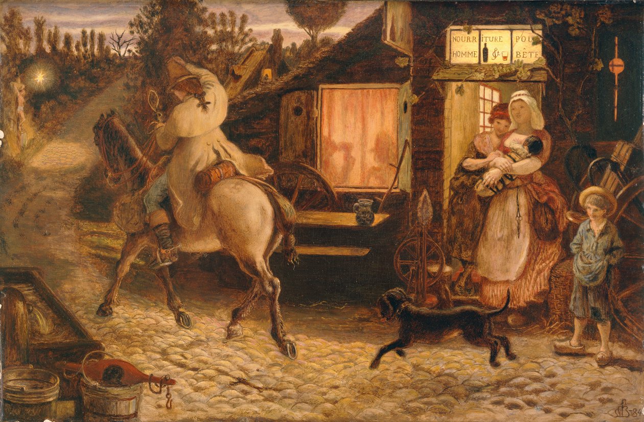 O Viajante de Ford Madox Brown