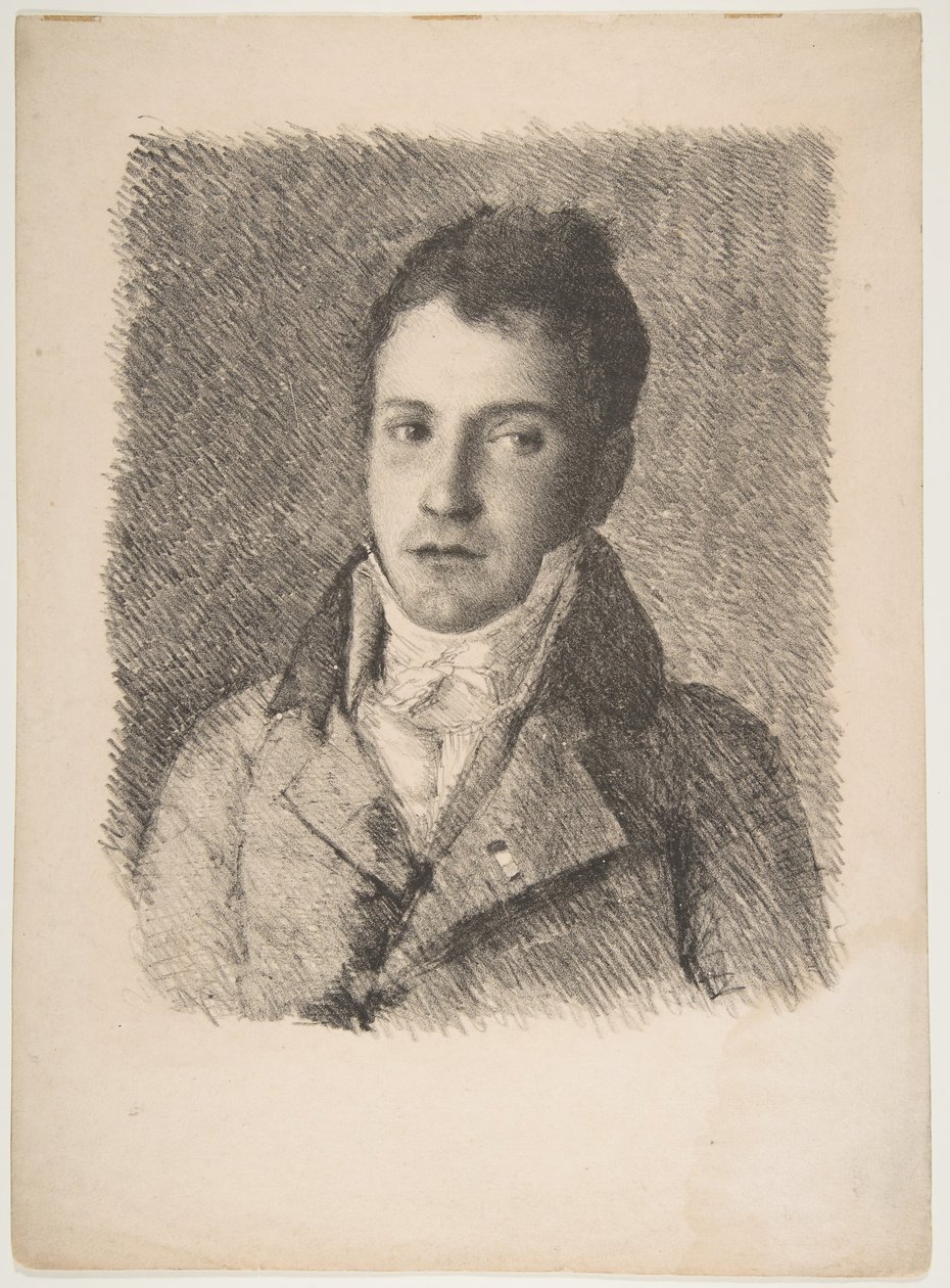Retrato de um jovem, c. 1820. de Formerly attributed to Goya