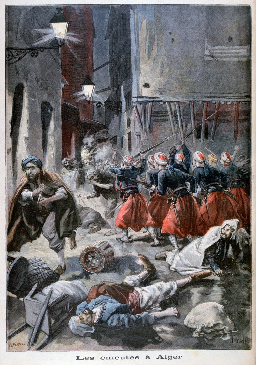 Motins antijudaicos em Argel, 1898. de Fortuné Méaulle