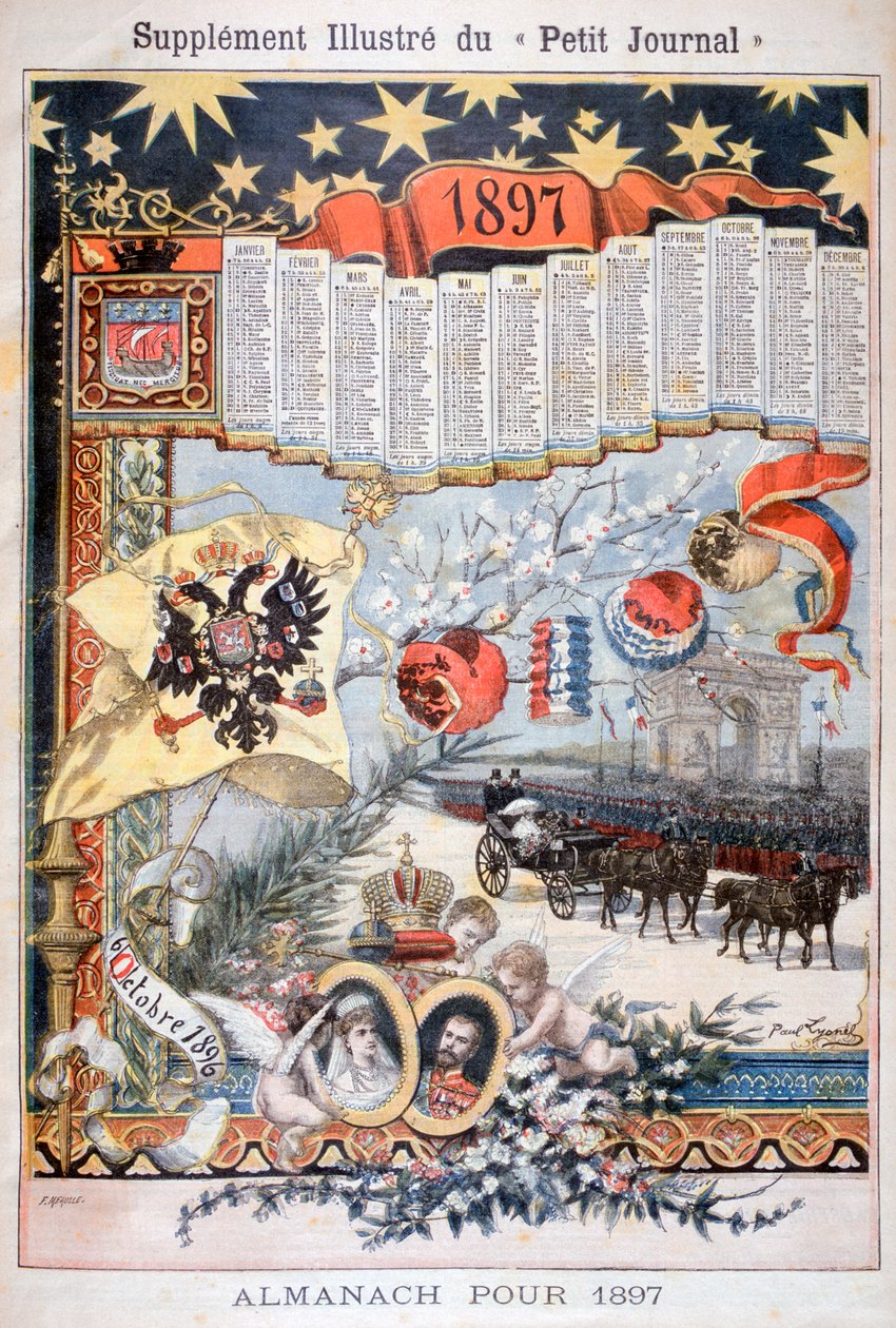 Calendário para 1897. de Fortuné Méaulle