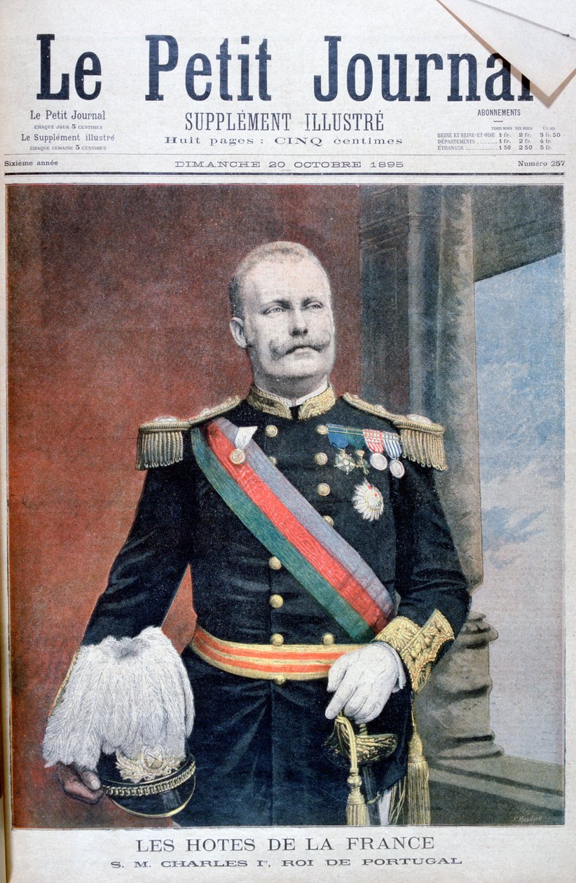 Carlos I, rei de Portugal, 1895 de Fortuné Méaulle