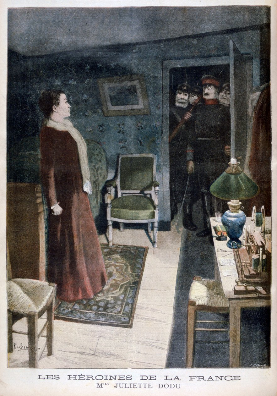 Juliette Dodu, heroína da França, 1896. de Fortuné Méaulle