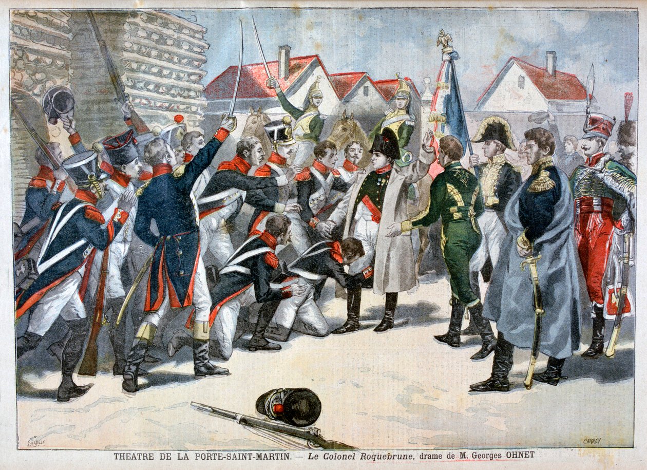 Le Coronel Roquebrune, um drama de Georges Ohnet, 1897 de Fortuné Méaulle