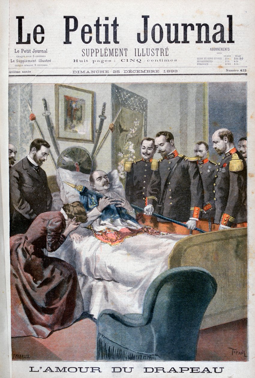 Amor da bandeira, 1898. de Fortuné Méaulle